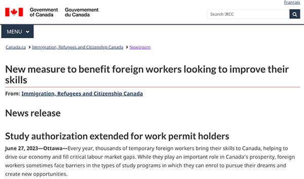 「加拿大移民」加拿大 发布“历史级大赦”：七大政策，读书免学签+5年工签
