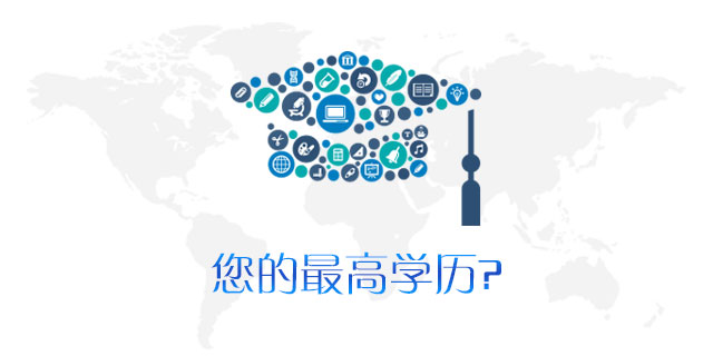 请问您的最高学历为