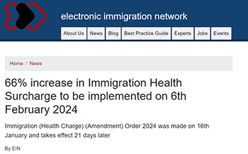「英国移民」移民医疗附加费2月6日涨价！