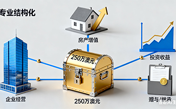 澳洲188B投资移民：如何完美解释您的250万澳元资金来源？