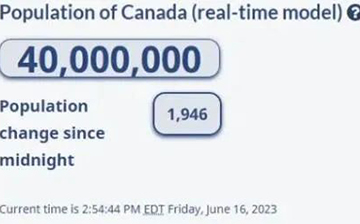 「加拿大移民」总人口突破4000万，中国是第二移民来源国